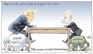 De las viñetas de humor de hoy sábado, 15 de febrero de 2025