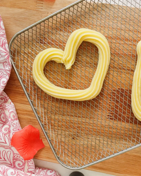 Churros Caseros en Air Fryer churro corazon en freidora de aire