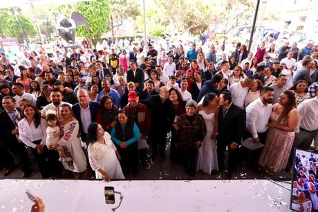 Da el Sí con la Familia: 190 parejas formalizan su unión civil en San Luis Potosí