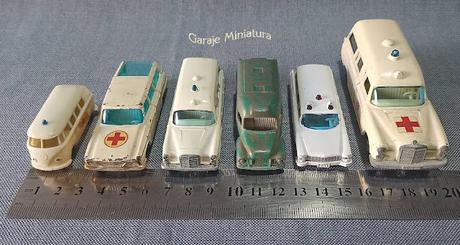 Ambulancias a escala de las marcas Husky, Matchbox y Wiking Ambulancias a escala de las marcas Husky, Matchbox y Wiking
