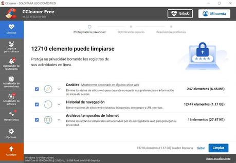 CCleaner para windows, herramienta gratuita para limpiar y optimizar tu equipo CCleaner para windows, herramienta gratuita para limpiar y optimizar tu equipo