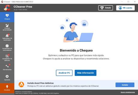 CCleaner para windows, herramienta gratuita para limpiar y optimizar tu equipo CCleaner para windows, herramienta gratuita para limpiar y optimizar tu equipo