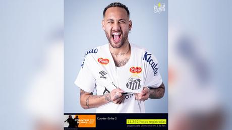 Neymar y su pasión por Counter-Strike 2: más horas en el videojuego que en el fútbol profesional