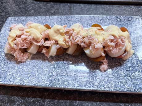 Ensalada de palmitos y cherrys Ensalada de palmitos y cherrys