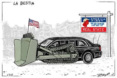 El toro de la extrema derecha quiere secuestrar a Europa. El toro de la extrema derecha quiere secuestrar a Europa.