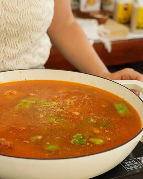 caldo paella