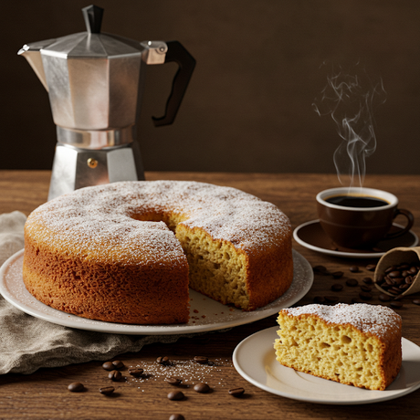 Como preparar un delicioso bizcocho casero de café