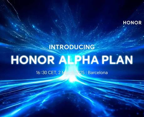 HONOR marcará el futuro de la IA en MWC 2025 con el lanzamiento de su «Honor Alpha Plan»