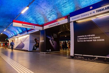 Samsung: Descubre la Estación de Metro Galaxy AI