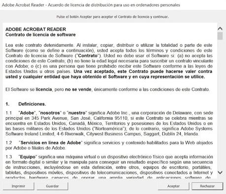 Adobe Acrobat Reader DC para windows, popular programa para visualizar y editar tus archivos PDF