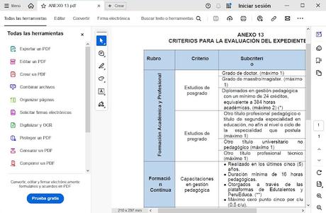 Adobe Acrobat Reader DC para windows, popular programa para visualizar y editar tus archivos PDF
