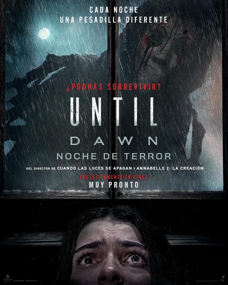 Varios afiches y trailer de “Until Dawn: Noche de Terror”