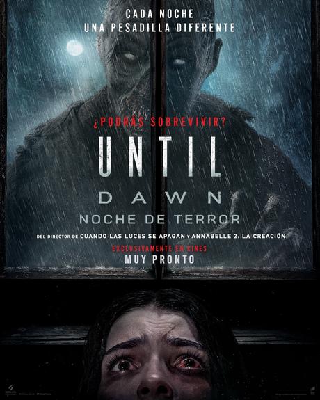 Varios afiches y trailer de “Until Dawn: Noche de Terror”