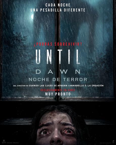 Varios afiches y trailer de “Until Dawn: Noche de Terror”