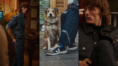 Moda sostenible moda masculina 2025, tendencias moda hombre, sastrería relajada, colores neutros, moda sostenible, sneakers retro, ropa técnica hombre, outfits elegantes 2025,moda masculina,