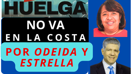 Esperarán Estrella asuma y suspenden llamado a huelga costa Barahona. Esperarán Estrella asuma y suspenden llamado a huelga costa Barahona.
