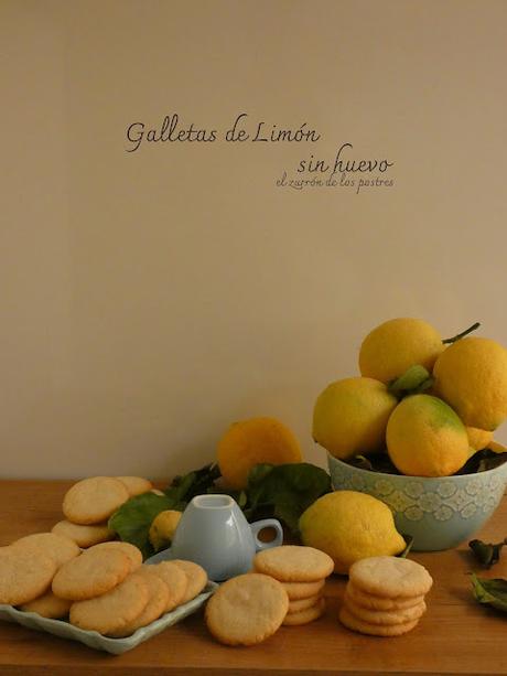 Galletas de Limón sin huevo
