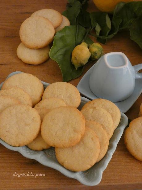 Galletas de Limón sin huevo
