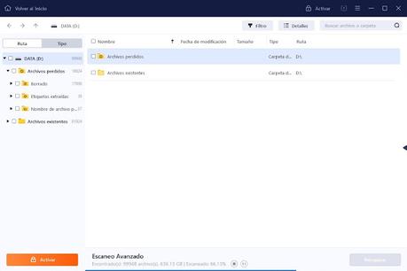 EASEUS Data Recovery Wizard Free para windows, potente herramienta para recuperar archivos eliminados