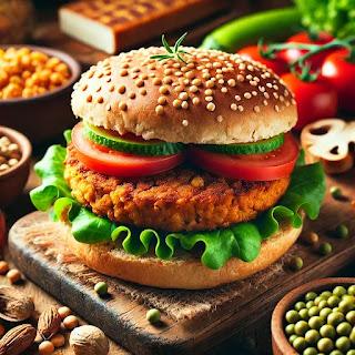 RECETA PROTEÍCA Y VEGANA DE HAMBURGUESAS DE LENTEJAS ROJAS