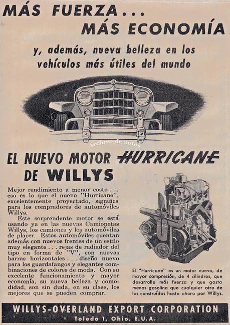 Willys Station Wagon Jeep 463 de 1950 con motor Hurricane Willys Station Wagon Jeep 463 de 1950 con motor Hurricane