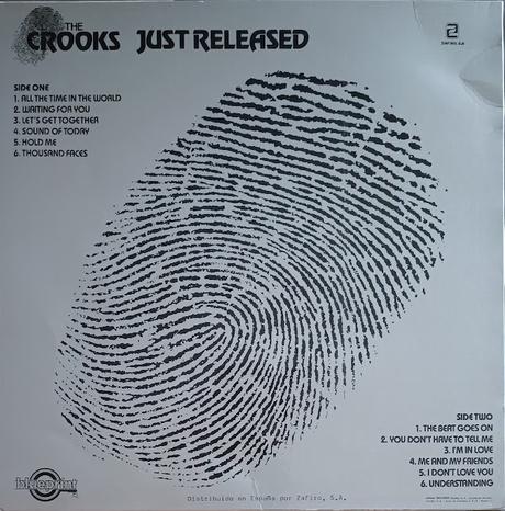 The Crooks -Just Released -Lp 1980 The Crooks -Just Released -Lp 1980