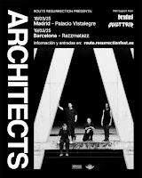 Conciertos de Architects en Madrid y Barcelona en marzo del 2025 con Brutus y Guilt Trip
