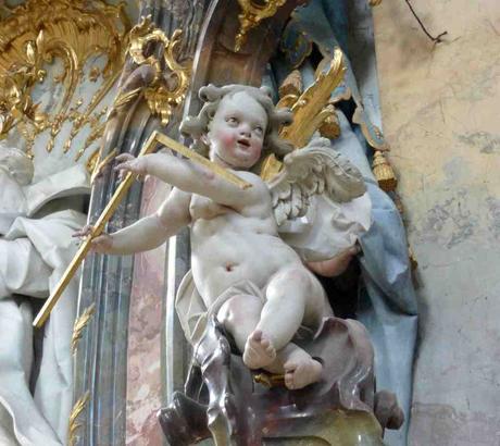 Más alegorías matemáticas en Ottobeuren Más alegorías matemáticas en Ottobeuren