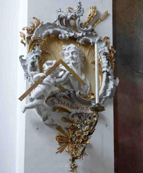 Más alegorías matemáticas en Ottobeuren Más alegorías matemáticas en Ottobeuren