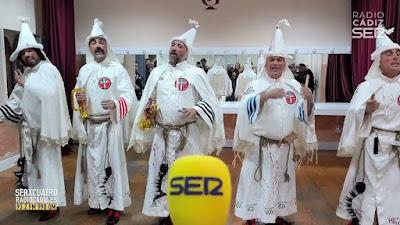 El cuarteto contraataca en el Carnaval de Cádiz. El cuarteto contraataca en el Carnaval de Cádiz.