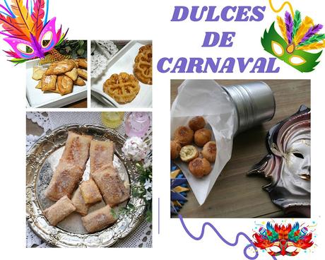 12 DULCES TRADICIONALES DE  CARNAVAL