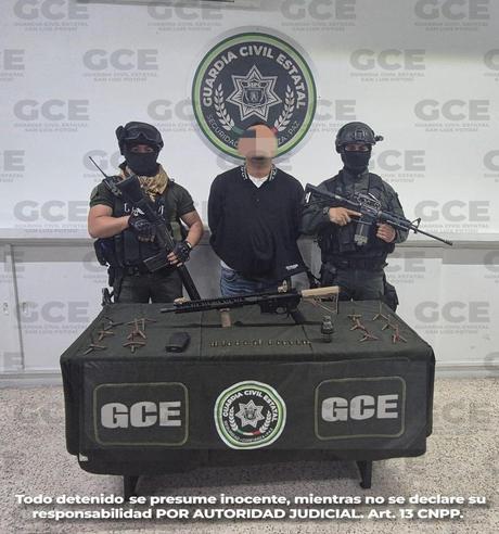 Capturan a jefe de plaza en operativo «Huasteca Segura» en Ciudad Valles