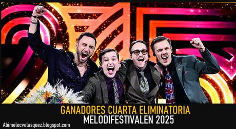 MÅNS ZELMERLÖW Y KAJ GANAN LA CUARTA ELIMINATORIA DEL MELODIFESTIVALEN 2025