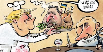 Trumputismo frente Zelenski: EEUU y Rusia negocian el futuro de Ucrania (sin Ucrania). Trumputismo frente Zelenski: EEUU y Rusia negocian el futuro de Ucrania (sin Ucrania).