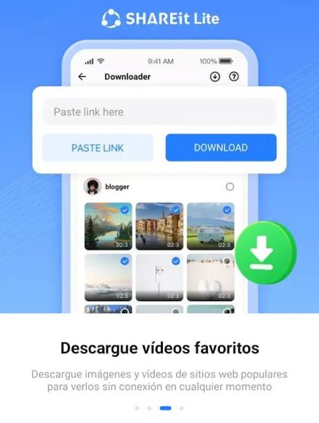 SHAREit Lite para android, transfiere y comparte tus archivos de una manera más rápida