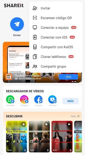 SHAREit para windows, transfiere y comparte tus archivos a una velocidad increíble