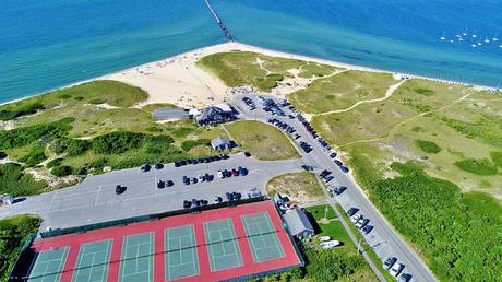 12 mejores playas en Nantucket Vista aérea de la playa de los embarcaderos