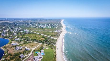 12 mejores playas en Nantucket Vista aérea de la playa de Cisco