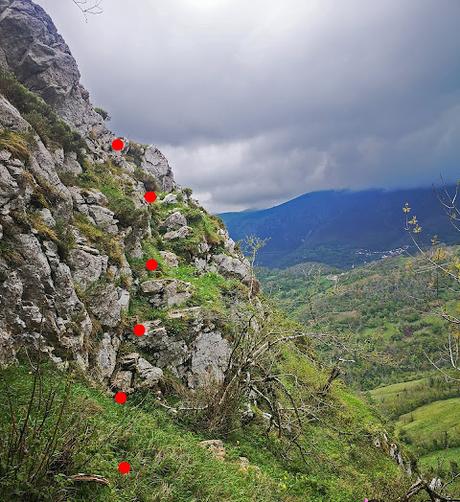 Peña Gradura y La Sala por Senda L' Gabitu y Cuafurada