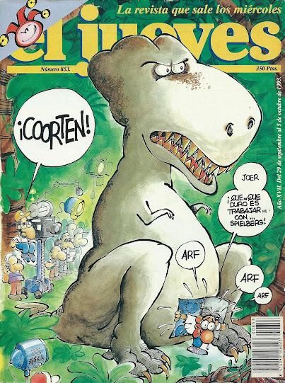 La fiebre jurásica vista por 'El Jueves' (I)