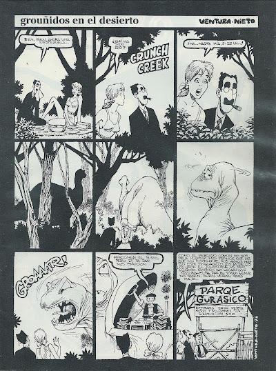 La fiebre jurásica vista por 'El Jueves' (I)