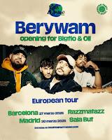 Berywam y Bigflo & Oil actuarán en España en 2025