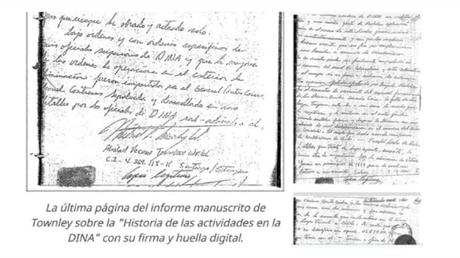 La confesión de puño letra del asesino a sueldo fichado por Pinochet