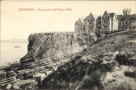 Vista parcial del Palacio Real de la Magdalena