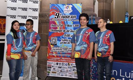 IX edición de la carrera atlética «Todos Somos Diferentes» impulsa la inclusión en San Luis Potosí