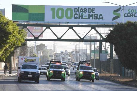 Operativo «Carrusel» garantiza vialidades seguras en Soledad de Graciano Sánchez