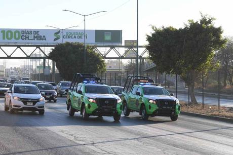 Operativo «Carrusel» garantiza vialidades seguras en Soledad de Graciano Sánchez