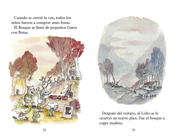 El lobo con botas (El Hematocrítico y Alberto Vázquez). El lobo con botas (El Hematocrítico y Alberto Vázquez).