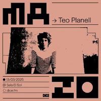 Concierto de Teo Planell en Sala el Sol