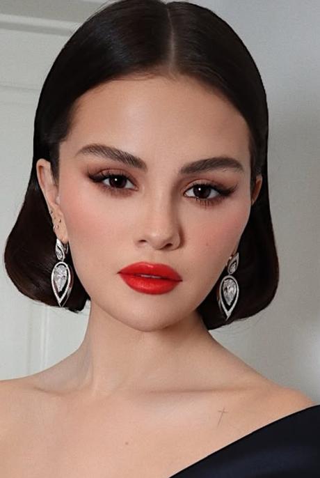 Selena Gomez maquillaje sag awards 2025 iluminador maquilladora makeup tip de maquillaje Selena Gomez maquillaje sag awards 2025 iluminador maquilladora makeup tip de maquillaje